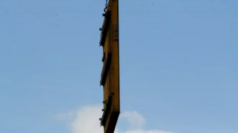 Crane Stock Footage