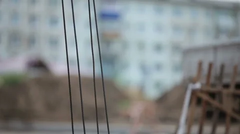 Crane Stock Footage 1011104