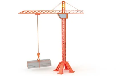 Crane Stock Footage 8852278