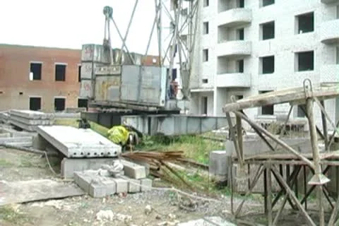 Crane Stock Footage 8918559