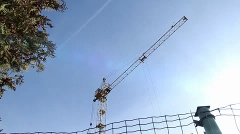Crane Stock Footage 33246744