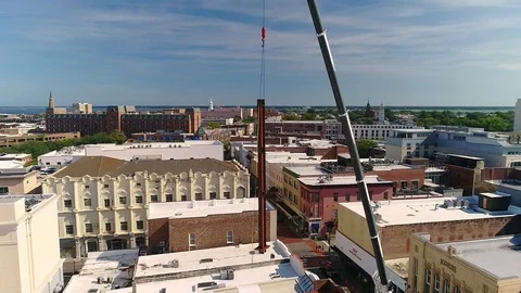 Crane Stock Footage 100632658
