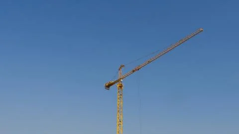 Crane front right side Stock Photos