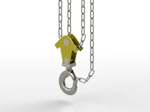 Crane hook Stock Illustration
