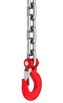 The crane hook Stock Illustration