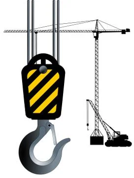 Crane Hook Stock Illustration