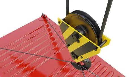 Crane hook isolated Stock Illustration