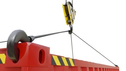 Crane hook isolated Stock Illustration