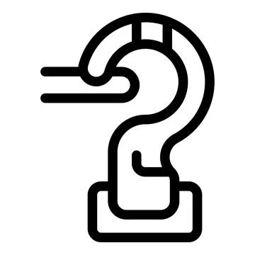Crane hook lifting equipment construction icon representing heavy load 스톡 일러스트