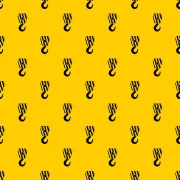 Crane hook pattern イラスト素材