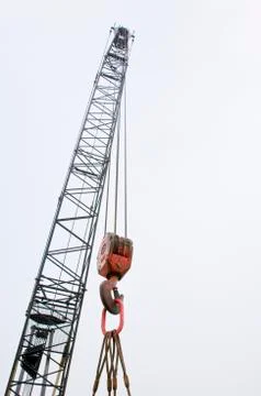 Crane hook Stock Photos