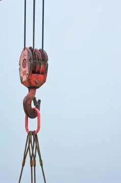 Crane hook Stock Photos