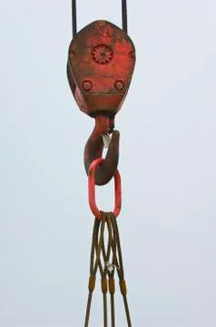 Crane hook Stock Photos