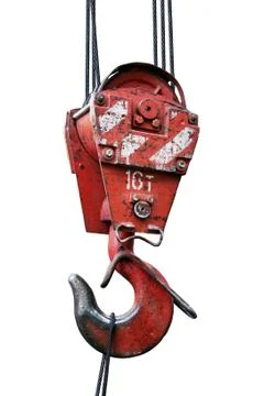 Crane hook Stock Photos