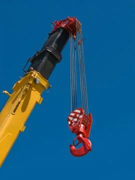 Crane hook Stock Photos