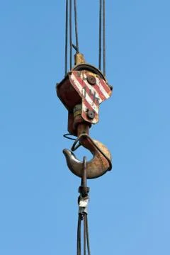 Crane hook Stock Photos