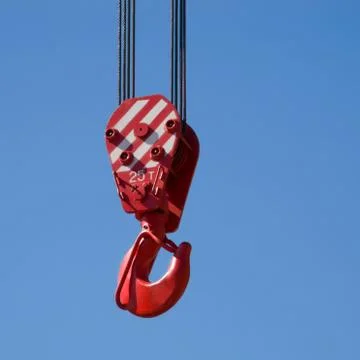 Crane hook Stock Photos