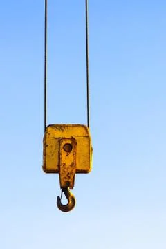 Crane hook Stock Photos