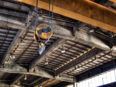 Crane hook Stock Photos