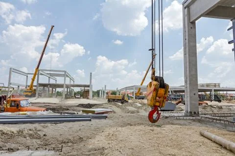 Crane hook Stock Photos