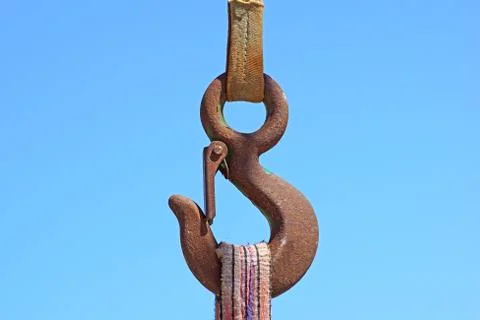 Crane hook Stock Photos