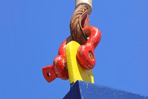 Crane hook Stock Photos