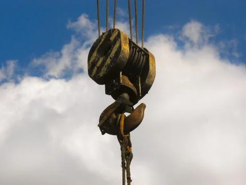 Crane Hook Stockfoto's