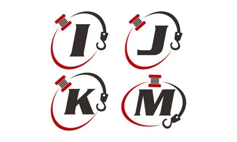 Crane Hook Towing Set Stock-Illustration