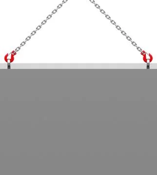 The crane hooks Stock Illustration