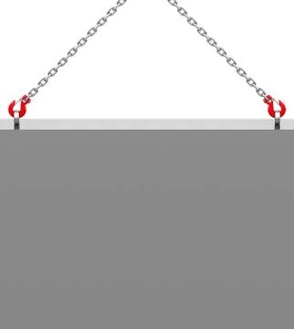The crane hooks Stock Illustration