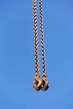 Crane hooks Stock Photos