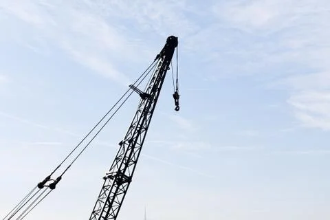 Crane hooks Stock Photos