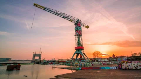 Crane hotel in Amsterdam Vidéo 138183045