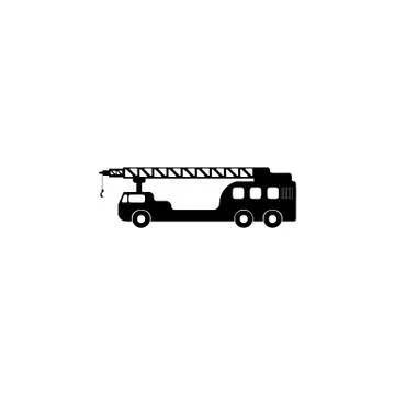 Crane icon. Element of popular car icon. Premium quality graphic design. Signs Stock Illustration