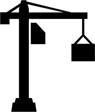 Crane icon Stock Illustration