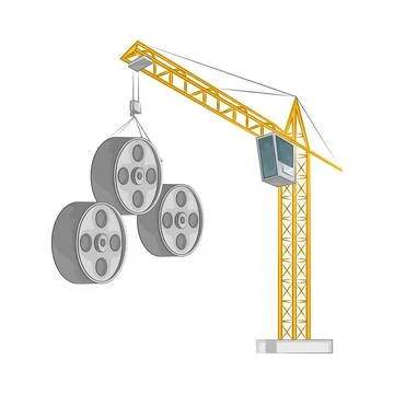 Crane Illustration Illustration