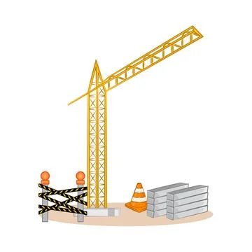 Crane Illustration Illustration