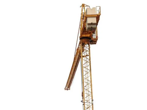 Crane isolated on white background Фото
