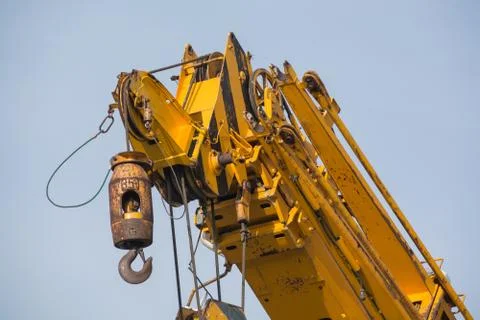 The Crane Jib. Closeup. Stock Photos