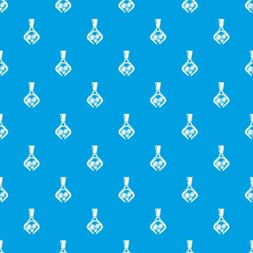 Crane with log pattern seamless blue Illustrazione stock