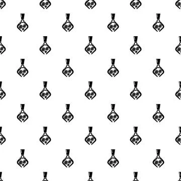 Crane with log pattern seamless Illustrazione stock