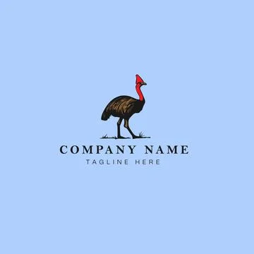 Crane logo design vector icon illustration - vector - crane logo template Stock Illustration