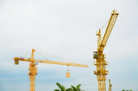 Crane machine Foto stock