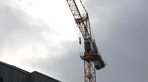 Crane in motion Stock Footage 63347618