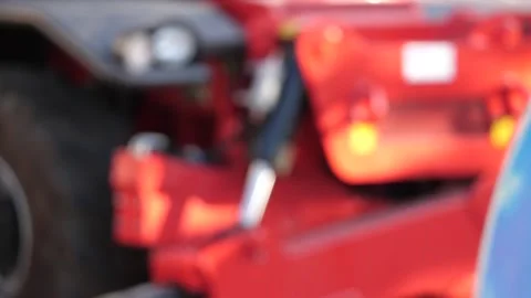 Crane moving, construction site Stock Footage 143001496