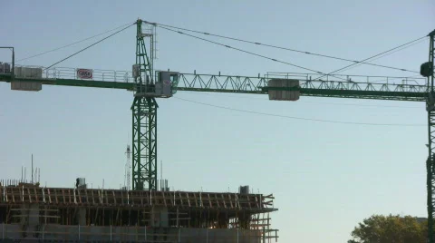 Crane moving Stock-Footage 420477