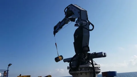 Crane Operation Video stock 150736887