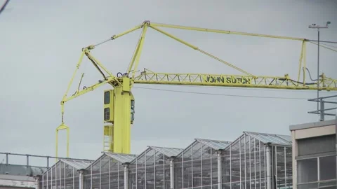 Crane over City (2) Stock Footage 150163138