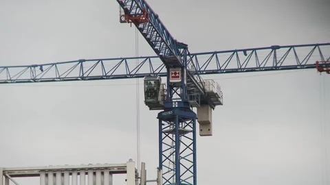 Crane over City (3) Stock Footage 150163133