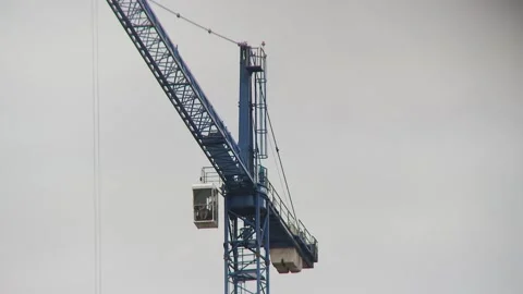 Crane over City (5) Stock Footage 150163142